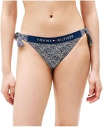 Tommy Hilfiger CHEEKY SIDE TIE BIKINI PRINT Mayo Kadın