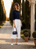 Tommy Hilfiger CO JERSEY STITCH BOAT-NK SWEATER Sweater Kadın