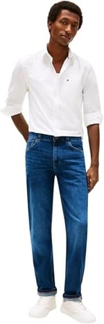 Tommy Hilfiger CORE DENTON DARK BLUE Jeans Erkek