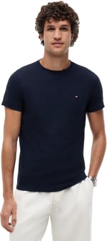 Tommy Hilfiger Core Stretch Slim C-Neck Erkek Tişört
