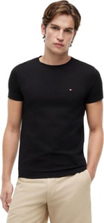 Tommy Hilfiger CORE STRETCH SLIM C-NECK TEE Kısa kollu tişörtler Erkek