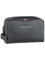 Tommy Hilfiger Erkek ESSENTIAL PU WASHBAG Çanta Black Tek Beden