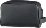 Tommy Hilfiger Erkek ESSENTIAL PU WASHBAG Çanta Black Tek Beden