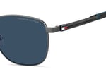 Tommy Hilfiger Erkek Güneş Gözlüğü, TH 2138/S, Koyu Gri