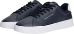 Tommy Hilfiger Erkek Th Court Lth Detail Ess Spor Ayakkabı