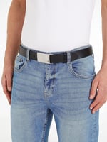 Tommy Hilfiger Erkek TH PLAQUE BELT 3.5 ADJ Kemer