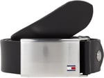 Tommy Hilfiger Erkek TH PLAQUE BELT 3.5 ADJ Kemer