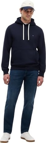Tommy Hilfiger ESSENTIAL FLEECE HOODY Sweatshirt Erkek - Bedenler: 3XL, XS, S, M, L, XL, XXL