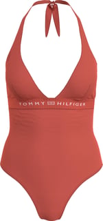 Tommy Hilfiger Halter One Piece Rp (Ext Sizes) Mayo Kadın
