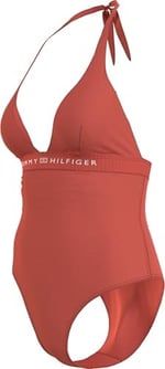 Tommy Hilfiger Halter One Piece Rp (Ext Sizes) Mayo Kadın