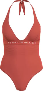 Tommy Hilfiger Halter One Piece Rp (Ext Sizes) Mayo Kadın