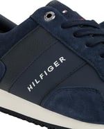 Tommy Hilfiger İkonik deri süet karışımı Runner Spor AyakkabıErkek