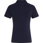 Tommy Hilfiger Kadın 1985 İnce Pike Polo Ss S/S Polo Gömlekler