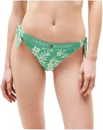Tommy Hilfiger Kadın Mayo Cheeky Side Tie Bikini Print