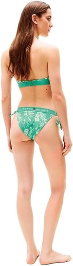 Tommy Hilfiger Kadın Mayo Cheeky Side Tie Bikini Print