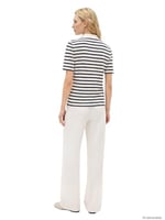 Tommy Hilfiger Kadın Polo Yaka T-shirt WW0WW432240BF, Mavi, S