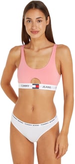 Tommy Hilfiger Keyhole Bralette (Ext Sizes) Bralet Kadın