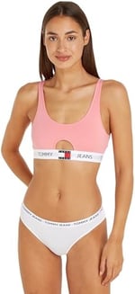 Tommy Hilfiger Keyhole Bralette (Ext Sizes) Bralet Kadın