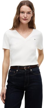 Tommy Hilfiger NEW SLIM CODY V-NK SS Tişört Kadın