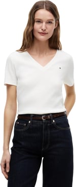 Tommy Hilfiger NEW SLIM CODY V-NK SS Tişört Kadın