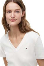 Tommy Hilfiger NEW SLIM CODY V-NK SS Tişört Kadın