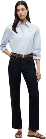 Tommy Hilfiger NOS CLASSIC STRAIGHT RW RINSE Jeans Kadın