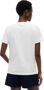 Tommy Hilfiger NOS SCRIPT REGULAR C-NK SS Tişört Kadın