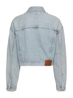 Tommy Hilfiger OVSZ CROP TRUCKER JACKET BI6012 Ceket Kadın