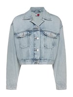 Tommy Hilfiger OVSZ CROP TRUCKER JACKET BI6012 Ceket Kadın