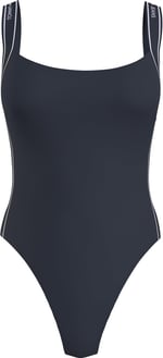 Tommy Hilfiger Scoop Back One Piece Mayo Kadın