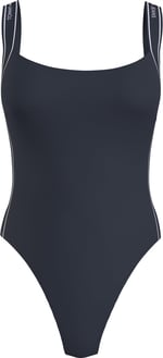Tommy Hilfiger Scoop Back One Piece Mayo Kadın