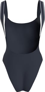 Tommy Hilfiger Scoop Back One Piece Mayo Kadın
