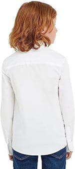 Tommy Hilfiger SOLID STRETCH POPLIN SHIRT L/S Gömlek Erkek çocuk