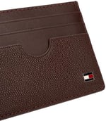 Tommy Hilfiger TH FLAG CC HOLDER Erkek Cüzdan, Kahverengi, Tek Beden