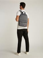 Tommy Hilfiger TJM ESS DAILY SEASONAL BACKPACK Erkek Sırt Çantası, Gri, Tek Beden