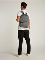 Tommy Hilfiger TJM ESS DAILY SEASONAL BACKPACK Erkek Sırt Çantası, Gri, Tek Beden