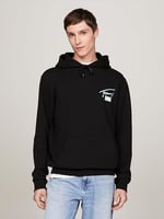 Tommy Hilfiger Tjm Reg Metallic Dna Hood Ext Sweatshirt Erkek