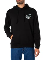 Tommy Hilfiger Tjm Reg Metallic Dna Hood Ext Sweatshirt Erkek