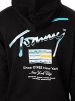 Tommy Hilfiger Tjm Reg Metallic Dna Hood Ext Sweatshirt Erkek