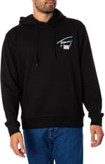 Tommy Hilfiger Tjm Reg Metallic Dna Hood Ext Sweatshirt Erkek