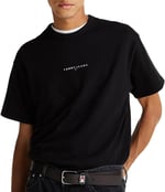 Tommy Hilfiger TJM RLX LINEAR LOGO TEE EXT Tişört Erkek