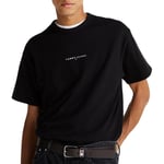 Tommy Hilfiger TJM RLX LINEAR LOGO TEE EXT Tişört Erkek