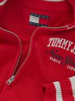 Tommy Hilfiger TJM RLX VARSITY BASEBALL SWEATER Polo Kazak Erkek