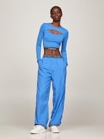 Tommy Hilfiger Tjw Baggy Taping Trackpant Ext Eşofman Altı Kadın