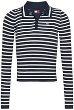 Tommy Hilfiger TJW ESSENTIAL LS POLO SWEATER Polo Kazak Kadın