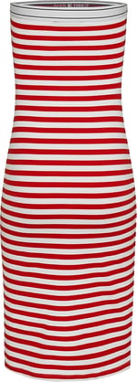 Tommy Hilfiger Tjw Logo Tape Stripe Tube Dress Elbise Kadın
