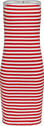 Tommy Hilfiger Tjw Logo Tape Stripe Tube Dress Elbise Kadın