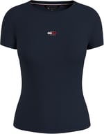 Tommy Hilfiger TJW SLIM BADGE RIB TEE T-shirt Kadın