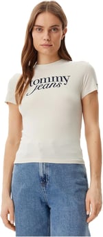 Tommy Hilfiger TJW SLIM ESSENTIAL LOGO TEE EXT Tişört Kadın