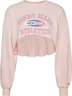 Tommy Hilfiger Tjw Ultr Crp Tj Ath Crew Sweatshirt Kadın